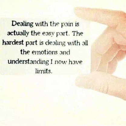 dealing with pain